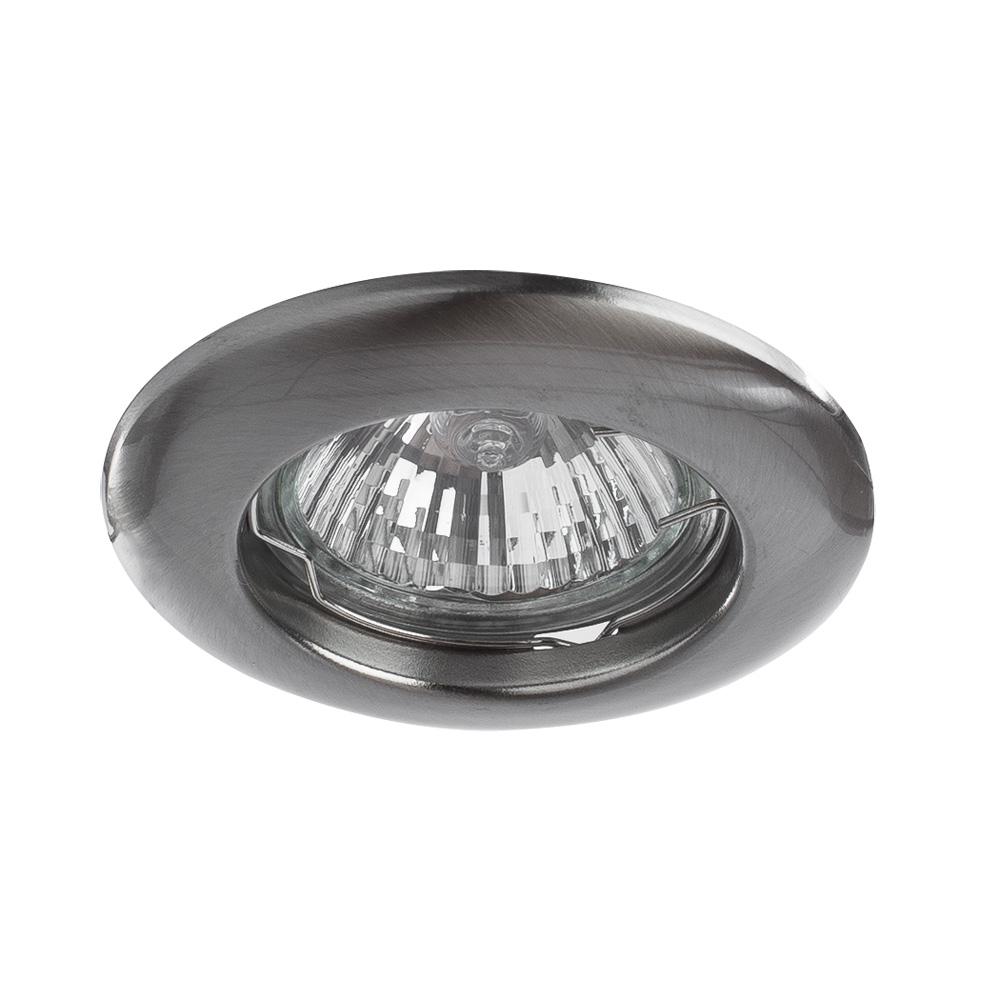 Точечный встраиваемый светильник Arte Lamp PRAKTISCH A1203PL-1SS в строительном магазине