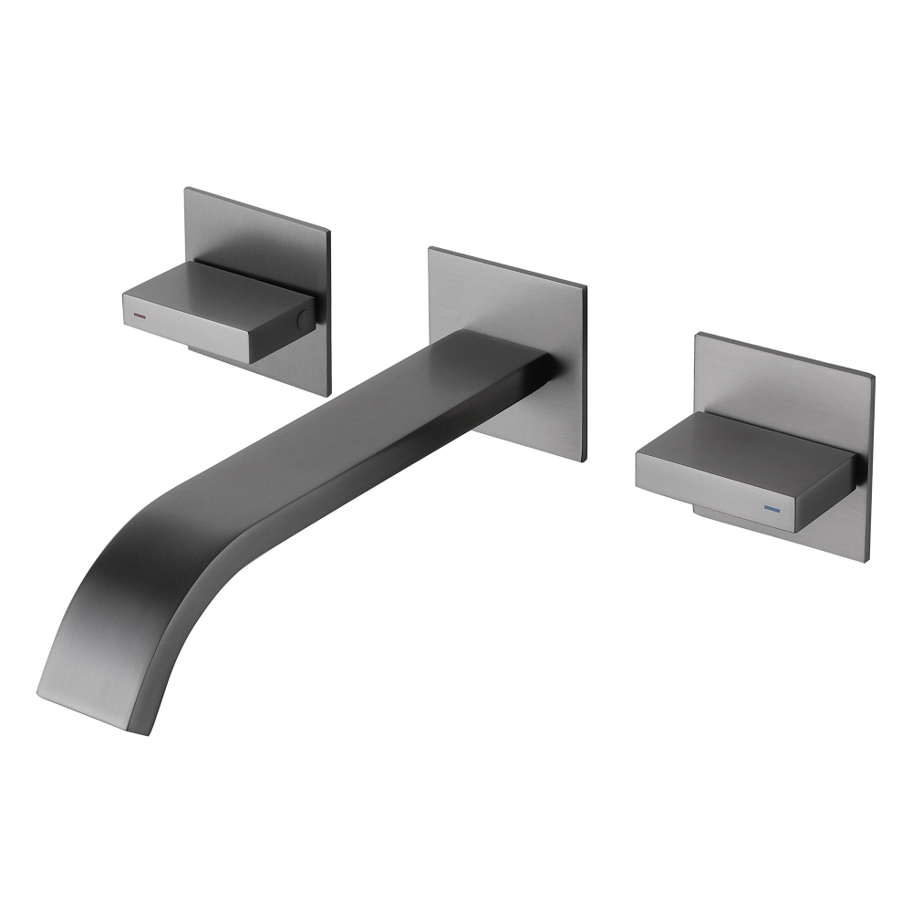 Смеситель ABBER Wasserfall AF8612NG для раковины скрытого монтажа, никель в строительном магазине