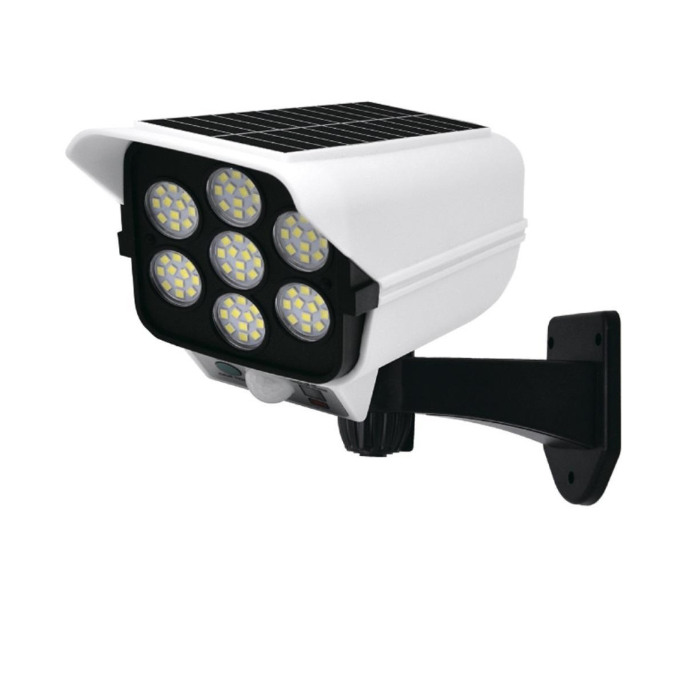 Архитектурный настенный светодиодный светильник Duwi Solar LED на солнеч. бат. с датчиком движ. 25033 3 в строительном магазине