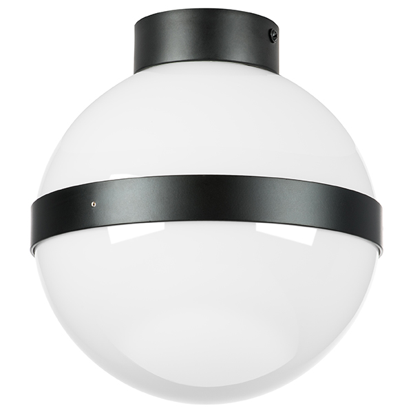 812117 Люстра GLOBO 1х40W E14 matt black/white в строительном магазине