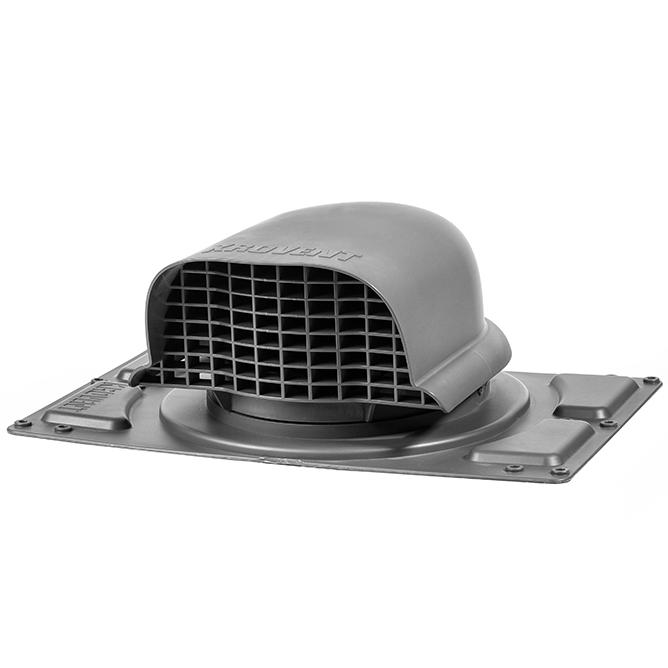 Krovent KVT-General кровельный вентиль на металлочерепицу серый (RAL 7024)