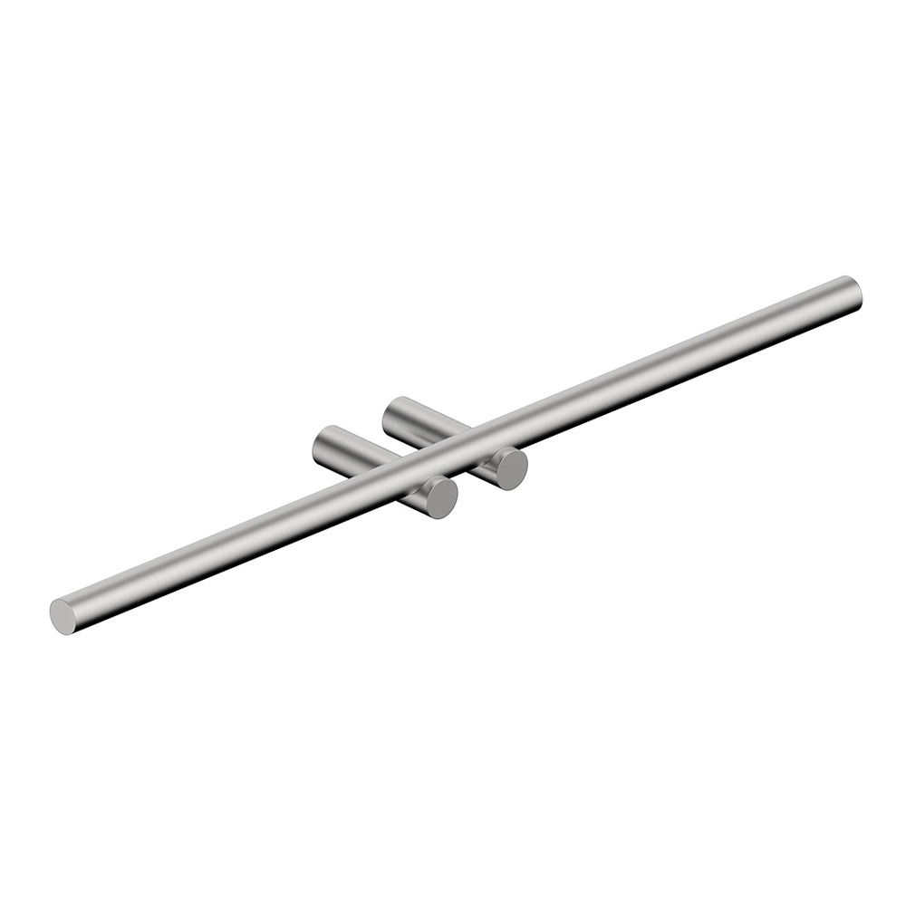 Полотенцедержатель двойной ABBER Osten 316 AA1855BST брашированная сталь в строительном магазине