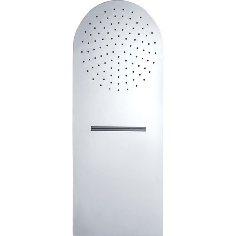 Душевая лейка Kaiser SH-500 стационарная 2-jet латунь 600x155x27,5mm в строительном магазине