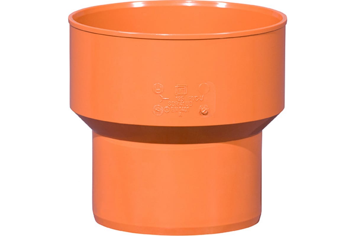 Переход с чугуна наружной канализации Ostendorf KG 160х185 мм арт.222820 в строительном магазине