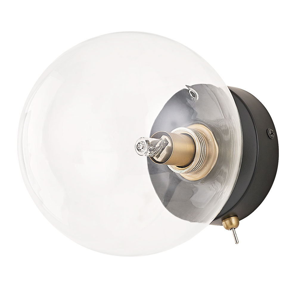 Настенный светильник Arte Lamp VINCENT A7790AP-1BK в строительном магазине