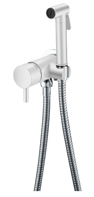 Гигиенический душ Boheme Uno 467-WCR White Chrome в строительном магазине