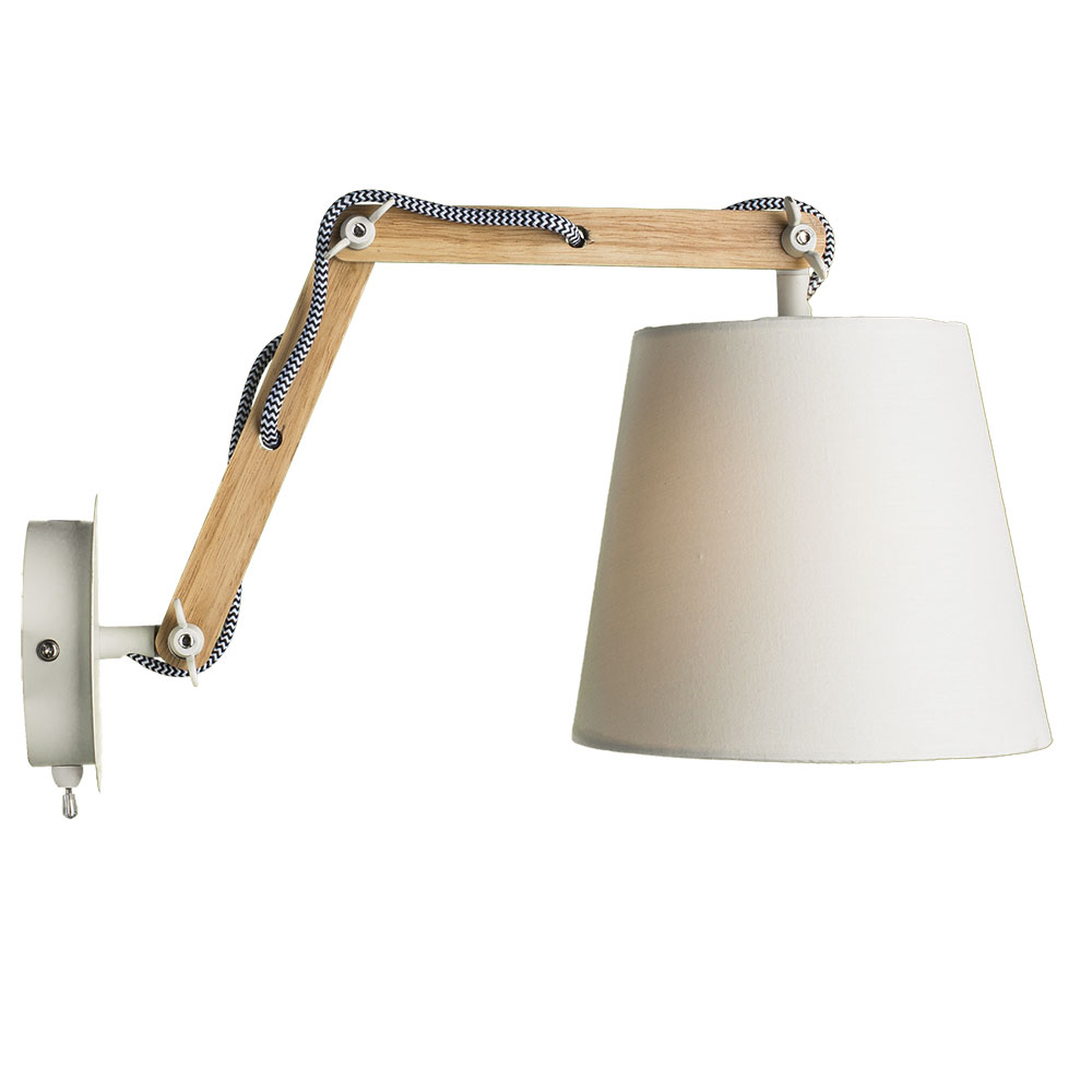 Бра Arte Lamp PINOCCHIO A5700AP-1WH в строительном магазине