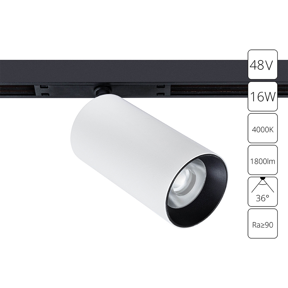 Магнитный трековый светильник Arte Lamp OPTIMA A7262PL-1WH в строительном магазине