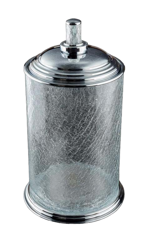Корзина для мусора Boheme Murano Cristal 10914-CRST-CH стекло в строительном магазине