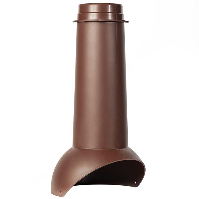 Krovent Pipe-VT Выход вентиляции 110/500 коричневый (RAL 8017)