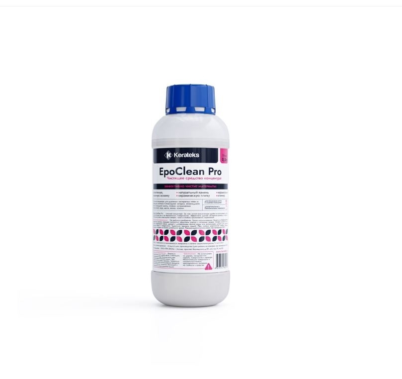 Очиститель от остатков эпоксидной затирки Kerateks EpoClean Pro 0,5л