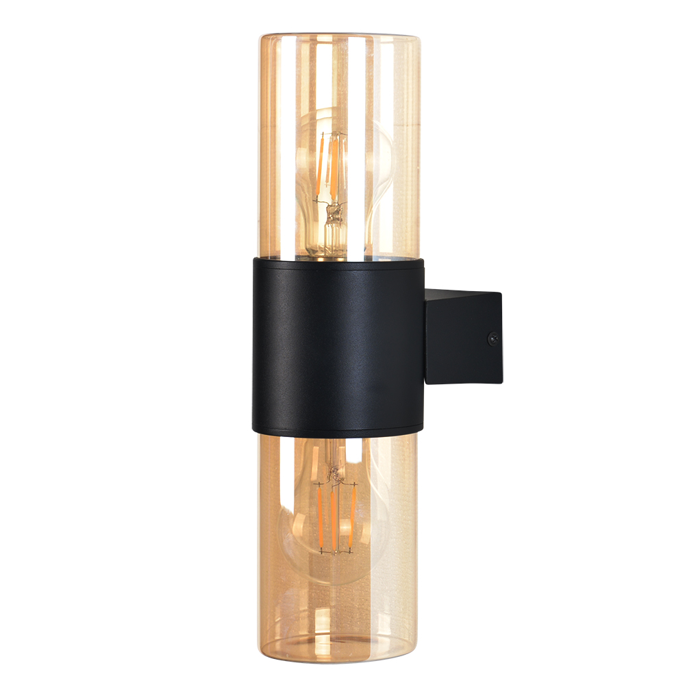 Уличный настенный светильник Arte lamp SEGINUS A6515AL-2BK в строительном магазине