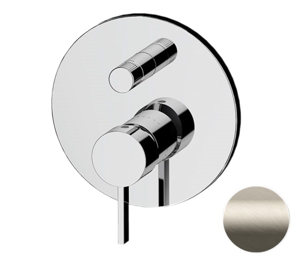 Смеситель для душа Remer Metrica MC09HXV, сталь в строительном магазине