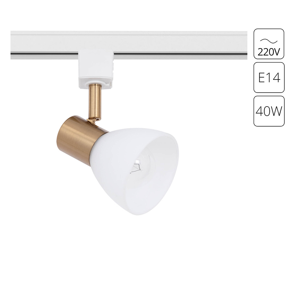Трековый светильник Arte Lamp FALENA A3117PL-1WH в строительном магазине