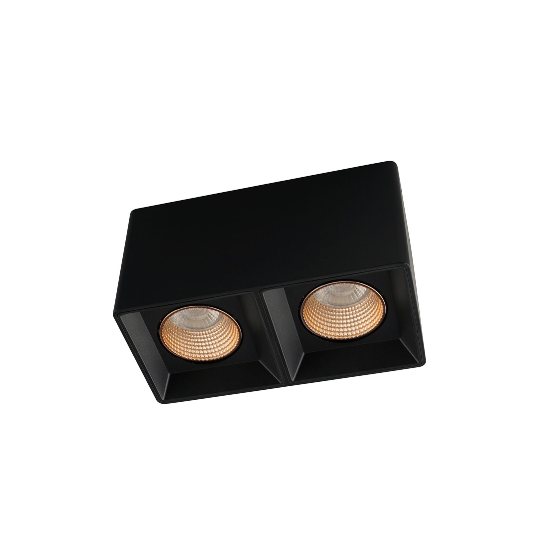 DK3085-BK+BR Светильник накладной IP 20, 10 Вт, GU5.3, LED, черный/бронзовый, пластик в строительном магазине