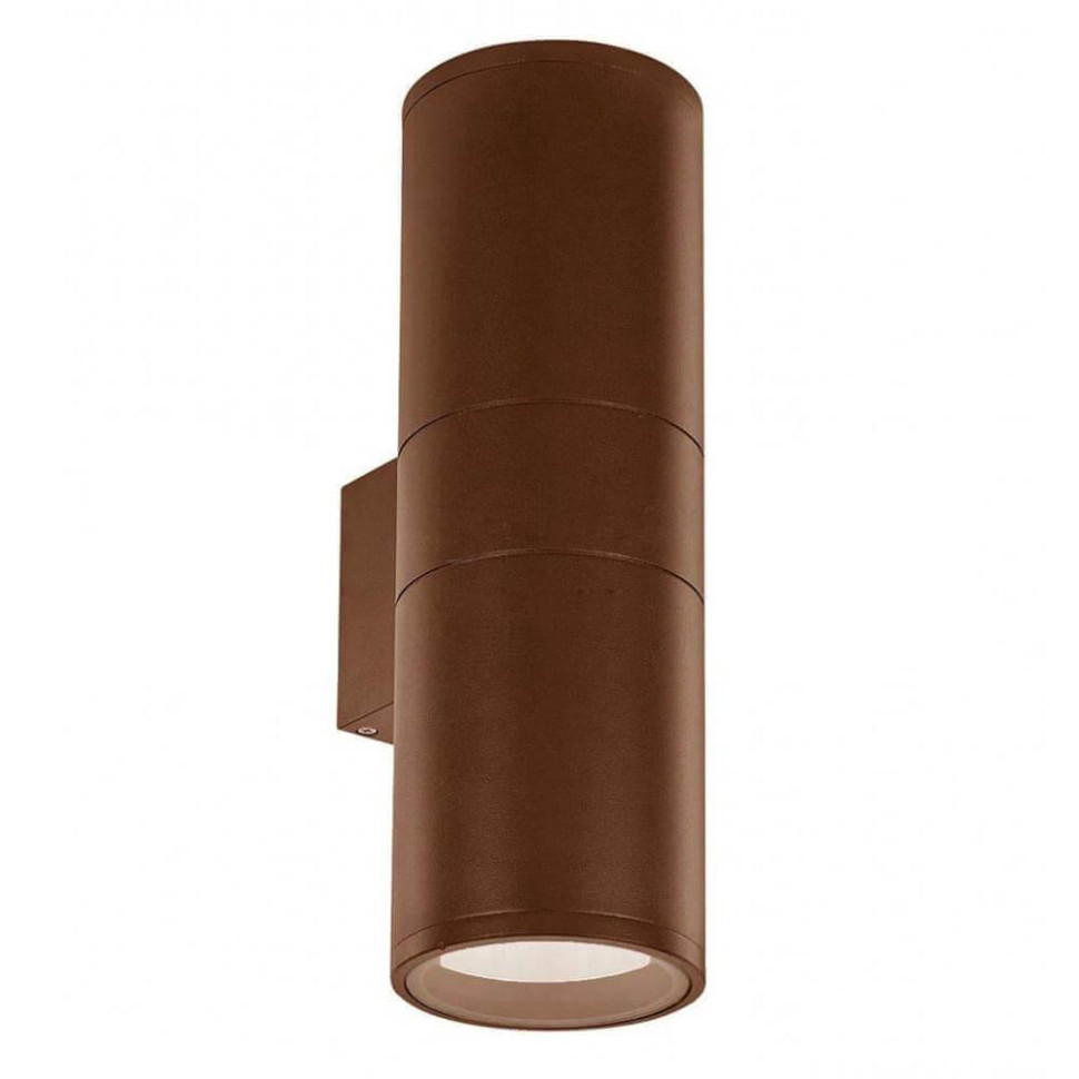 Уличный настенный светильник Ideal Lux Gun AP2 Small Coffee 163635 в строительном магазине