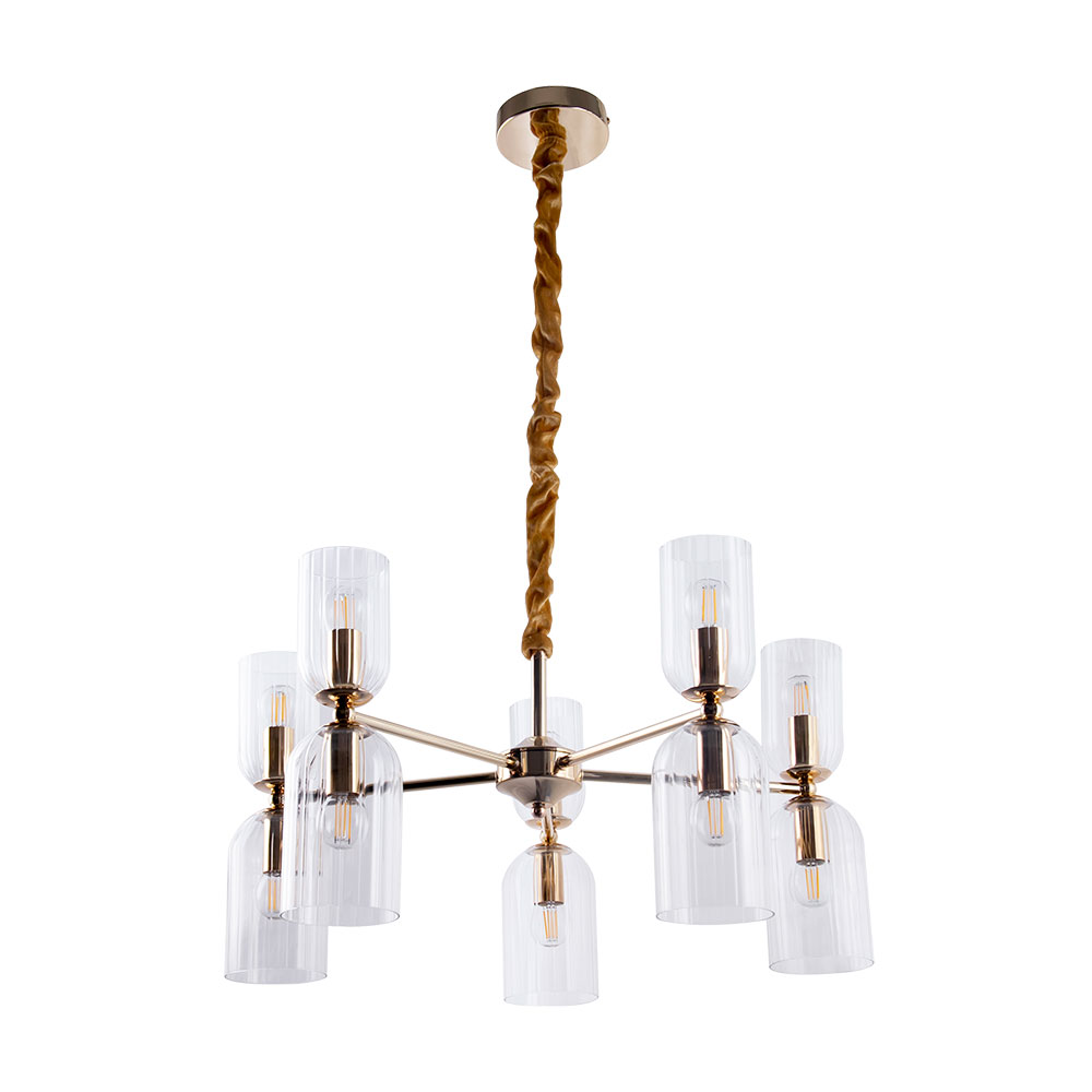 Подвесная люстра Arte Lamp CHARM A1623LM-10GO в строительном магазине