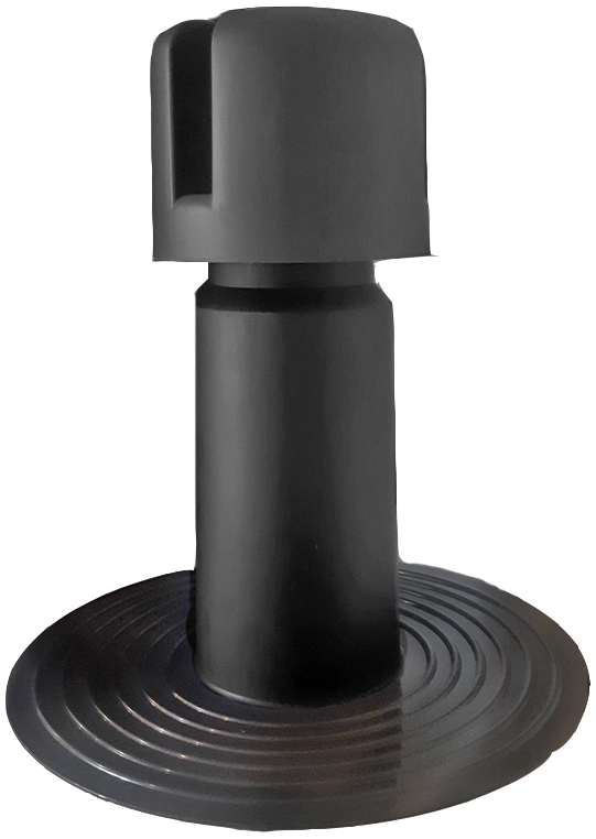 Аэратор Krovent Flat для плоской и пологой кровли черный RAL 9005