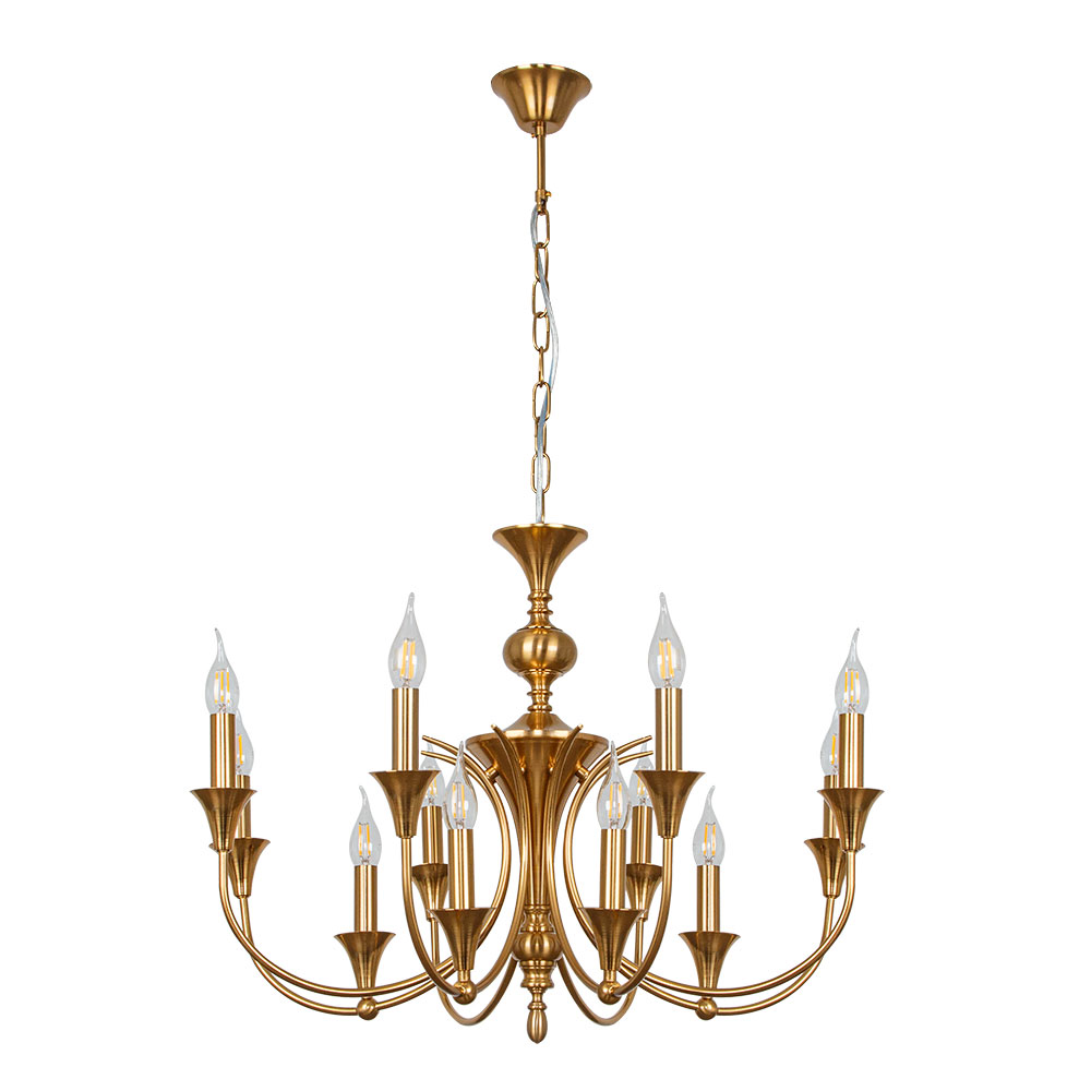 Подвесная люстра Arte Lamp COLLINETTA A4094LM-12PB в строительном магазине