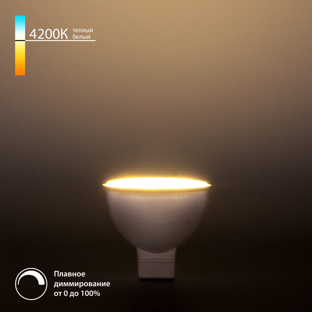 Светодиодная лампа Dimmable JCDR 7W 4200K GU5.3 BLG5317 в строительном магазине