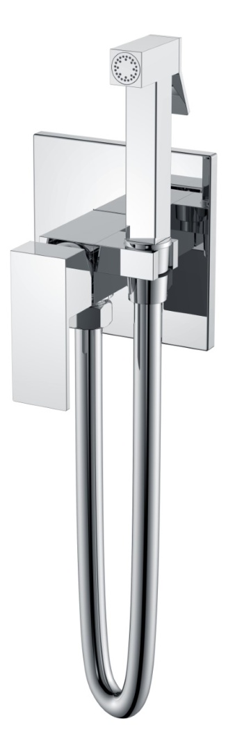 Гигиенический душ Boheme Qubic Chrome 477-CR в строительном магазине