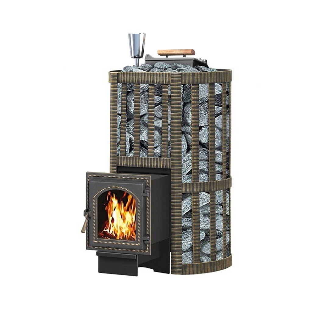 Банная печь Везувий Ураган Ковка 22 (270) в строительном магазине