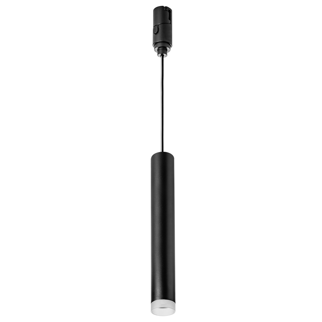 237137 Светильник 48V подвесной д/1-фазн трека DUE LED 5W 300LM 24G ЧЕРНЫЙ 3000K IP20 в строительном магазине