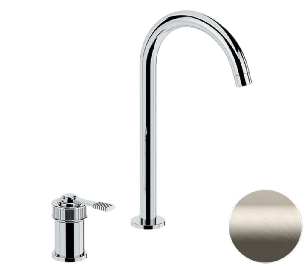 Смеситель для раковины Remer Atelier AL57LXV, сталь в строительном магазине