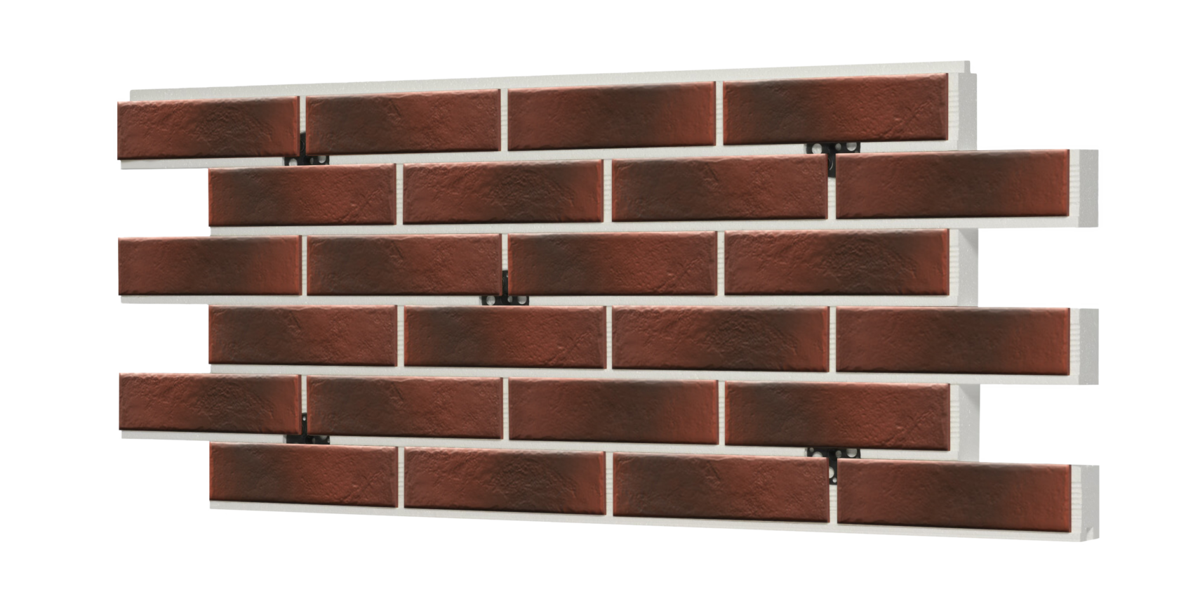 Термопанель ППС Cerrad Old Castle Red 102,5x45,5