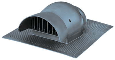 Krovent KTV кровельный вентиль на гибкую черепицу серый (RAL 7024)