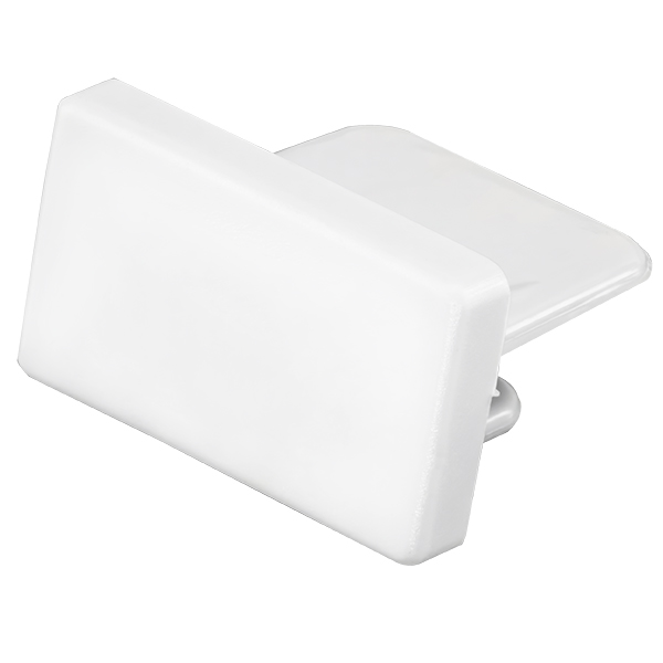 502166 Заглушка концевая трековая однофазная BARRA БЕЛЫЙ в строительном магазине