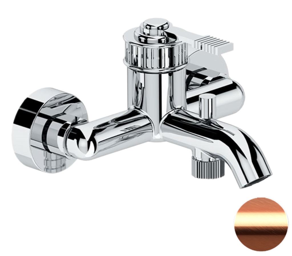 Смеситель для ванны Remer Atelier AL05RP, медь брашированная в строительном магазине