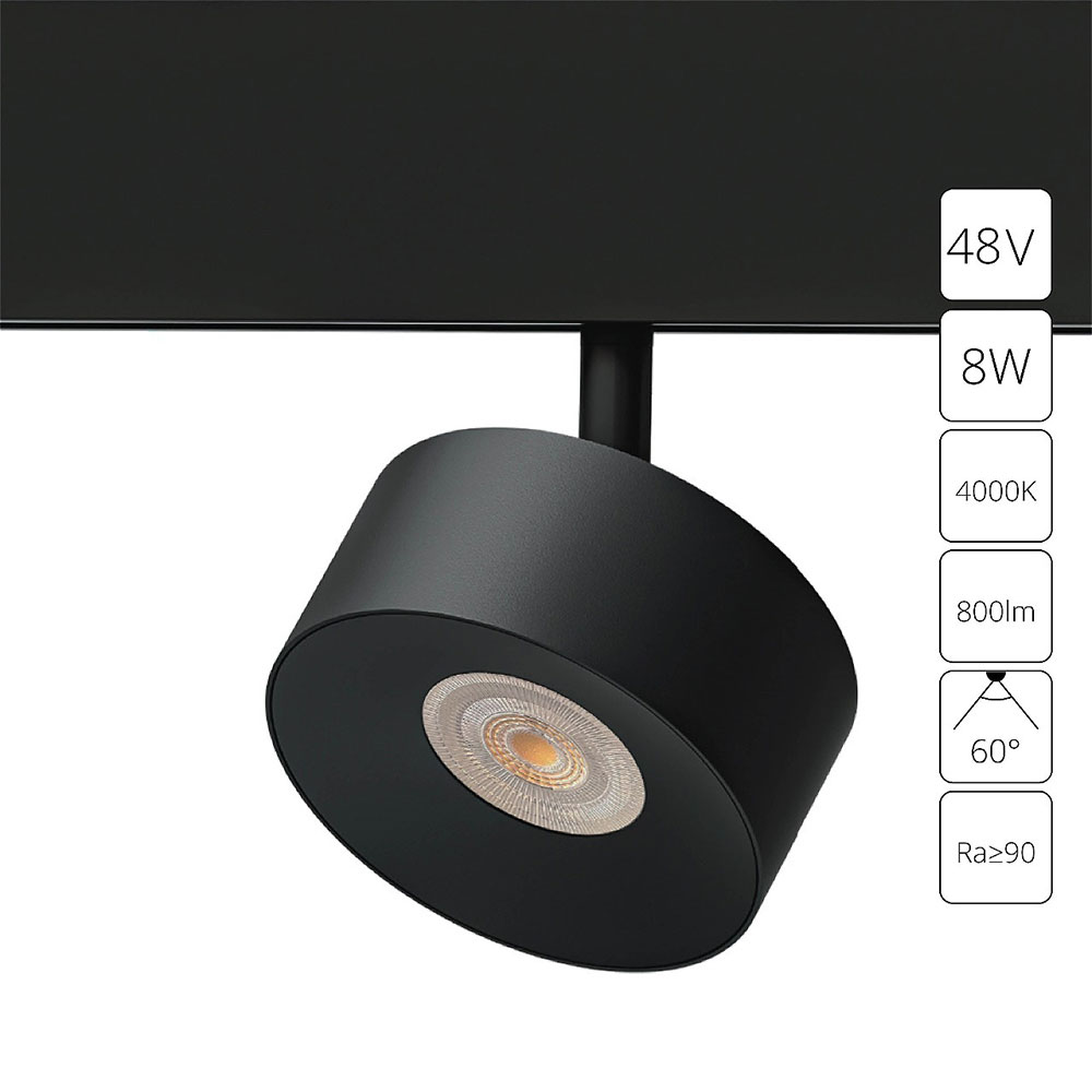 Магнитный трековый светильник Arte Lamp LINEA A4771PL-1BK в строительном магазине