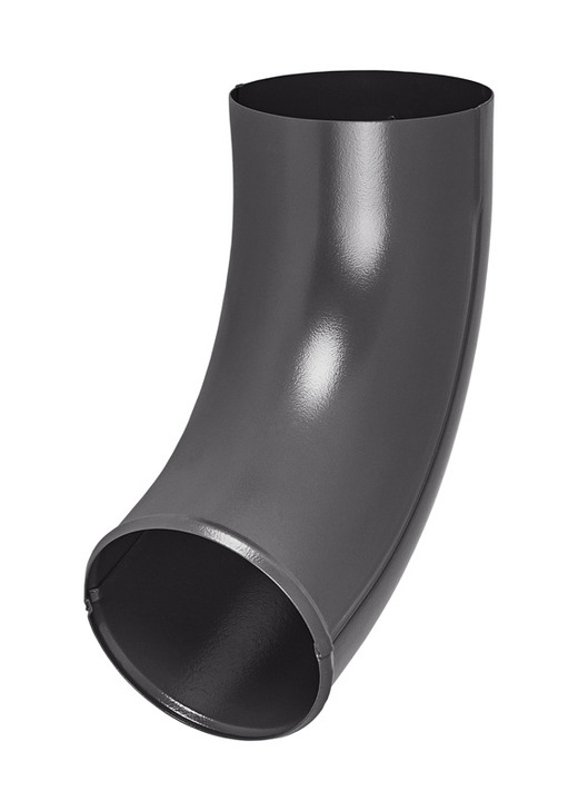 Отвод трубы Aquasystem PURAL RR 23 (Серый) 90/125