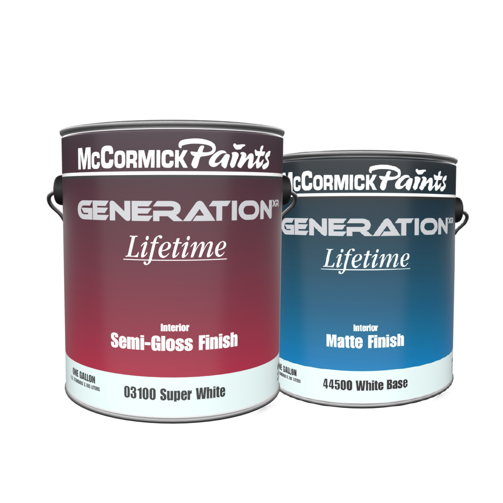 Краска для стен McCormick (Маккормик) Paints Generation матовая влагостойкая 3,8л в строительном магазине