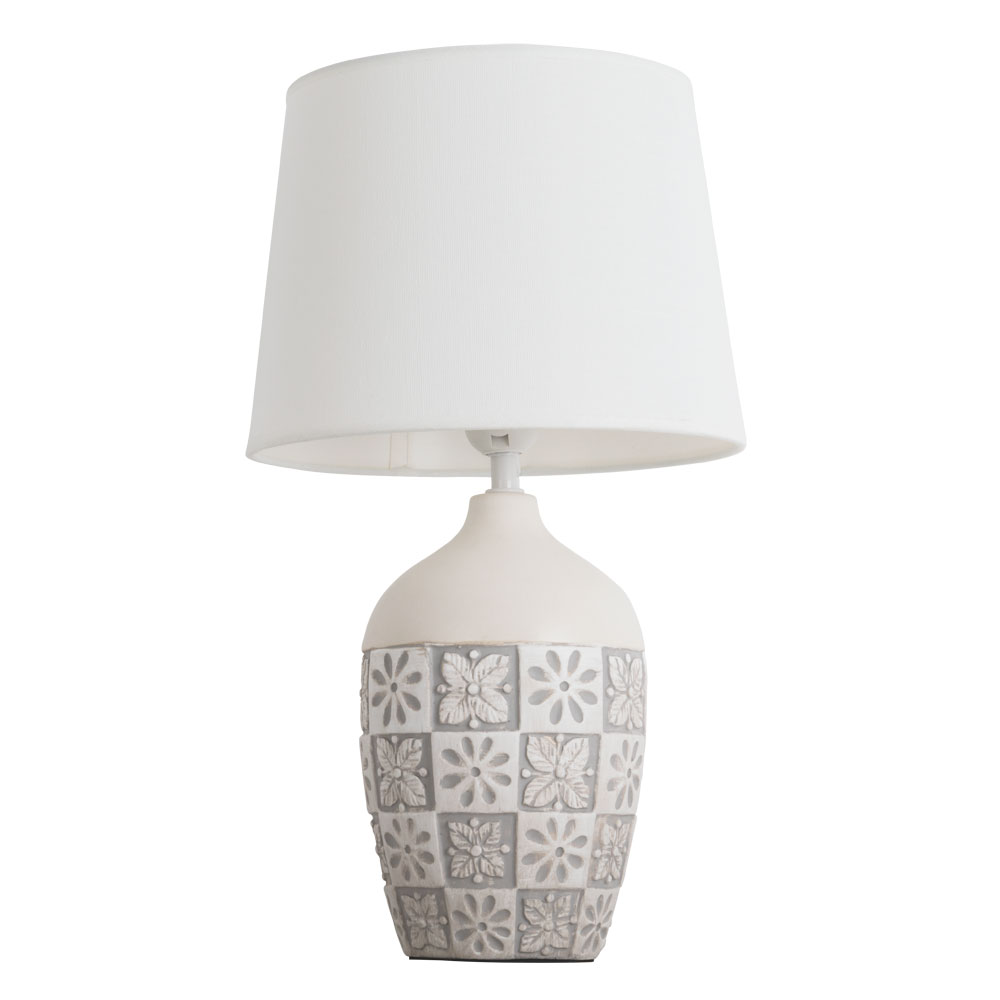 Декоративная настольная лампа Arte Lamp TWILLYA4237LT-1GY в строительном магазине