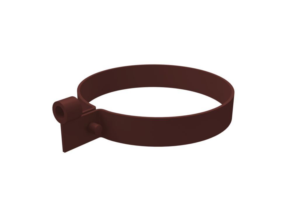 Хомут трубы ПВХ Grand Line Стандарт шоколад