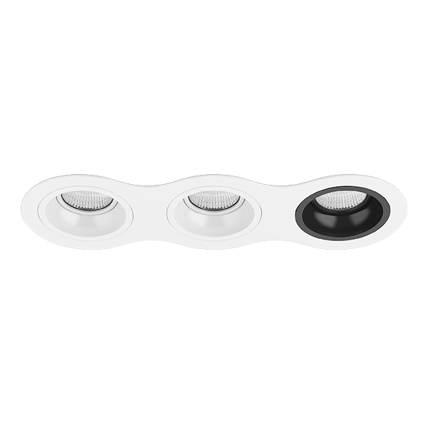 D636060607 Светильник DOMINO ROUND МR16 (214636+214606+214606+214607) в строительном магазине