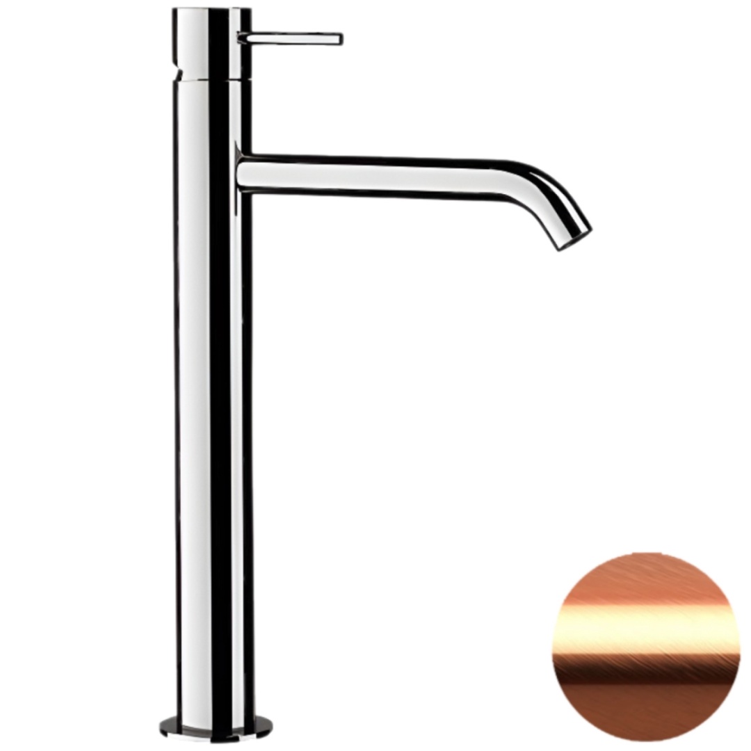 Смеситель для раковины Remer X Style X11LXLRP, медь брашированная в строительном магазине