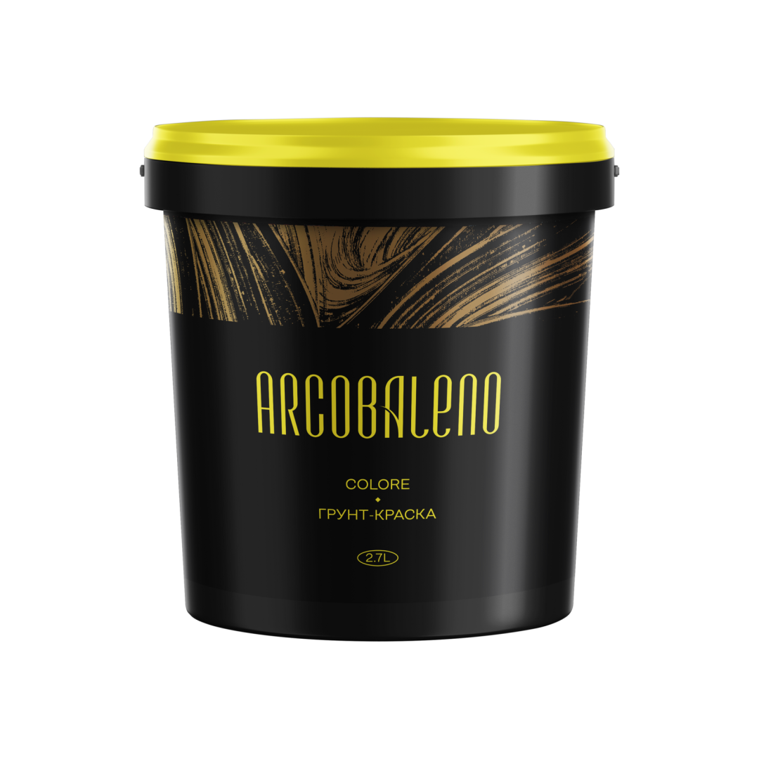 Грунт-краска Arcobaleno Соlore 0,9л