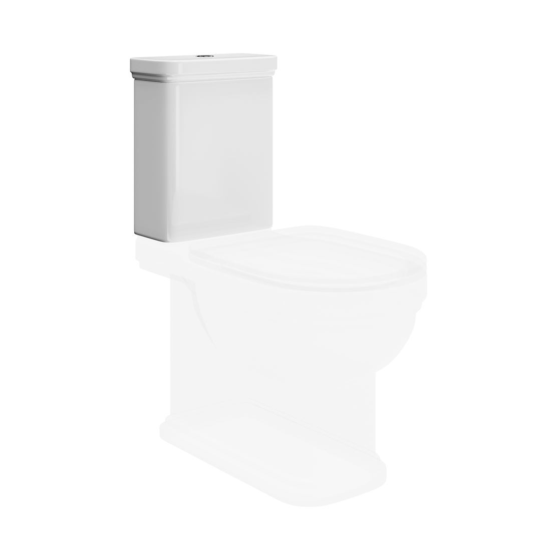 Бачок для унитаза Kerama Marazzi POMPEI, белый глянцевый PO.cis.01 в строительном магазине