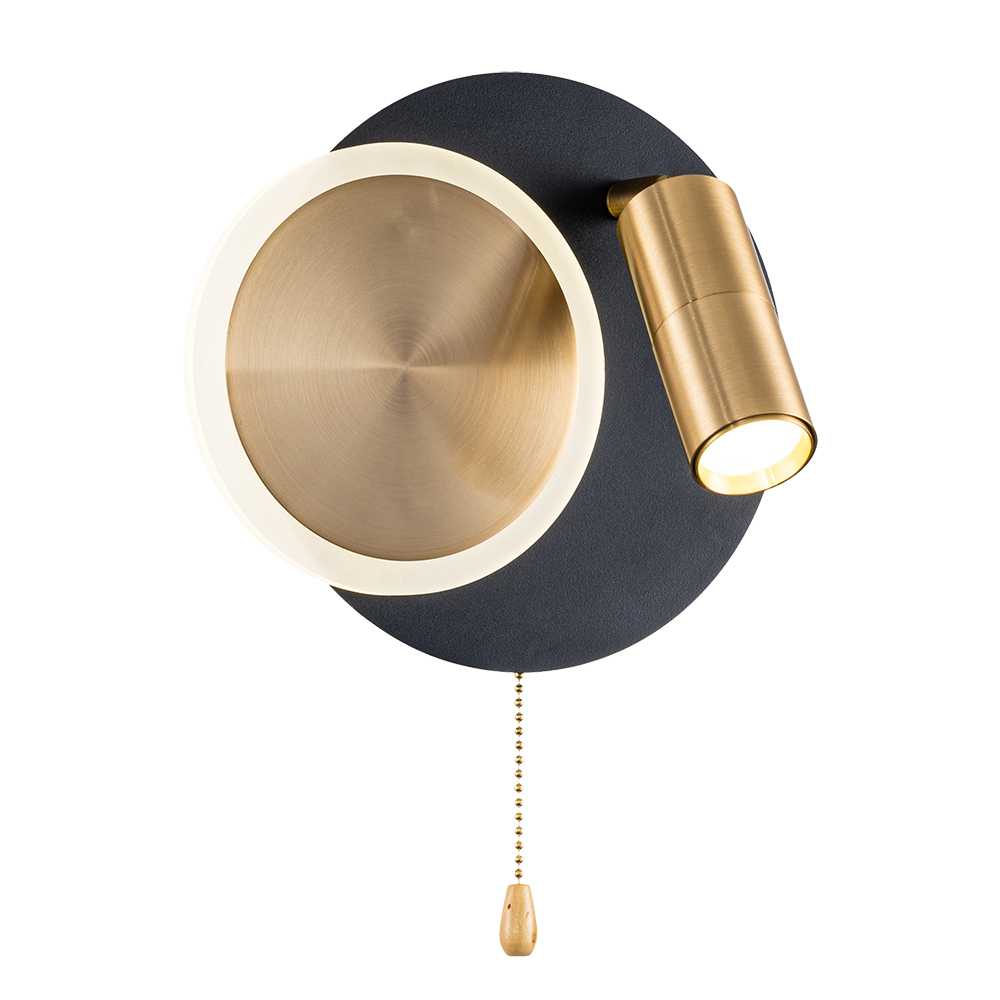 Настенный светильник Arte Lamp SYRMA A2213AP-2BK в строительном магазине