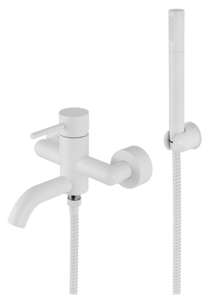 Смеситель для ванны Remer X Style X02BO, белый матовый в строительном магазине