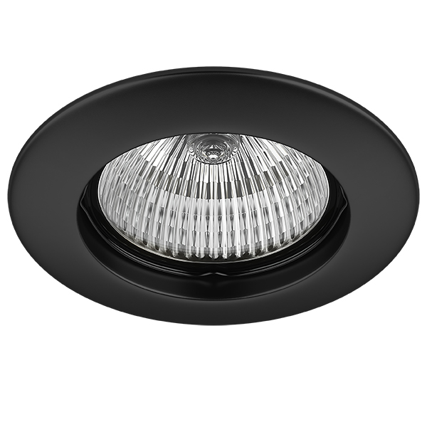 011077 Светильник TESO FIX MR16/HP16 ЧЕРНЫЙ в строительном магазине