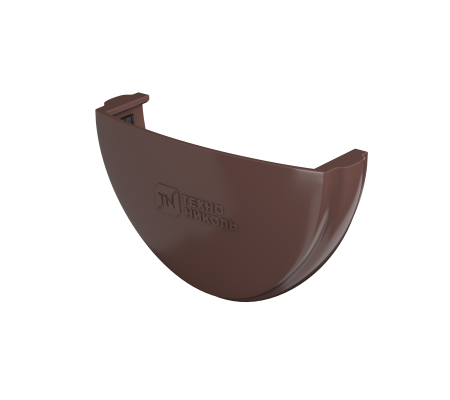 Заглушка желоба ТехноНиколь коричневый