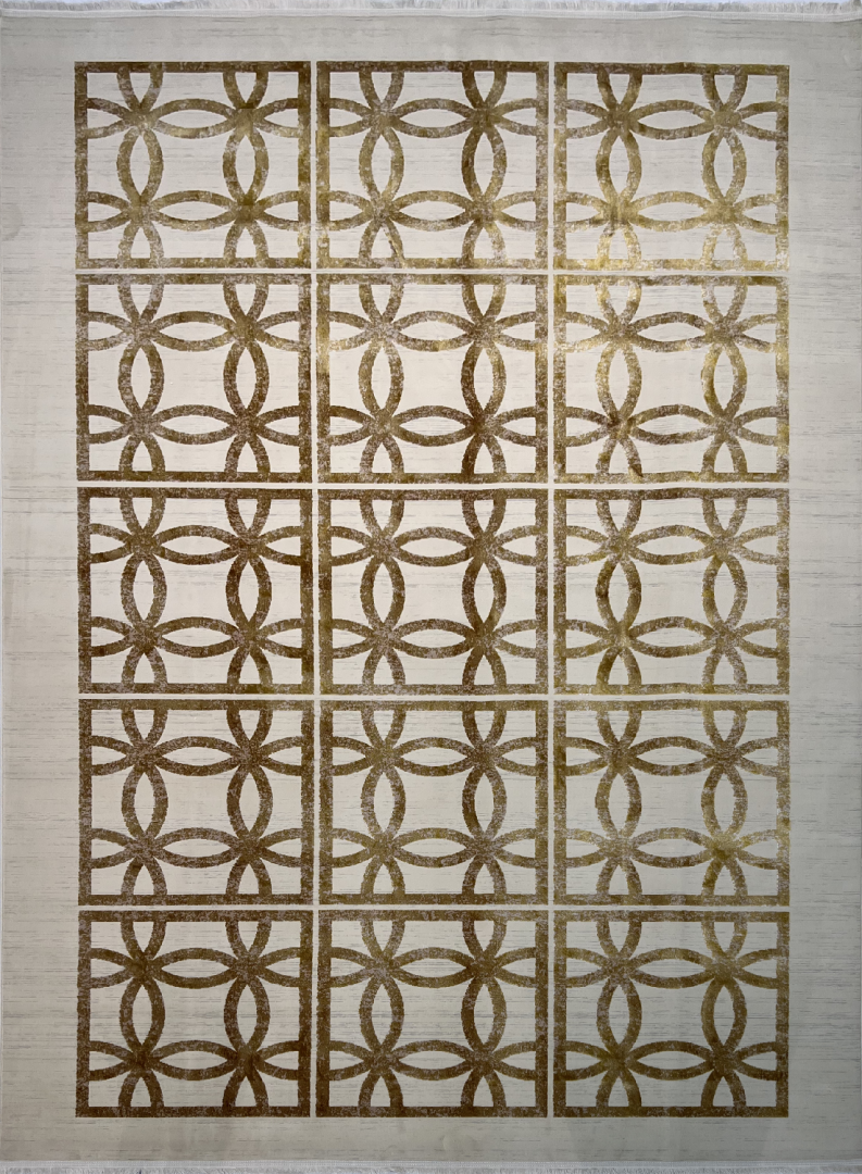 Ковер MONACO PREMIUM 1159 YELLOW CREAM SILVER GRAY в строительном магазине