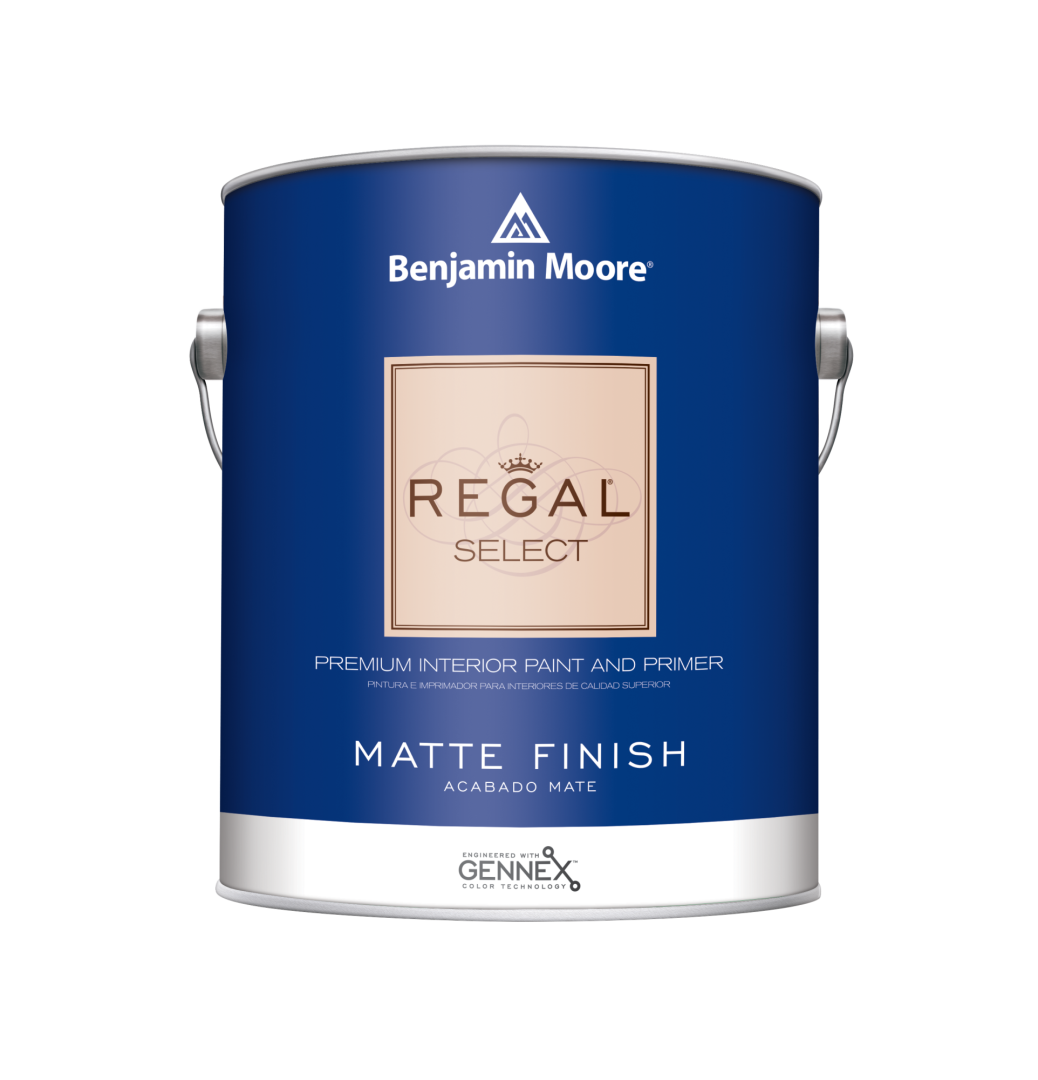 Краска интерьерная Бенжамин Мур самогрунтующаяся матовая Benjamin Moore Regal Select 548 0,9л в строительном магазине