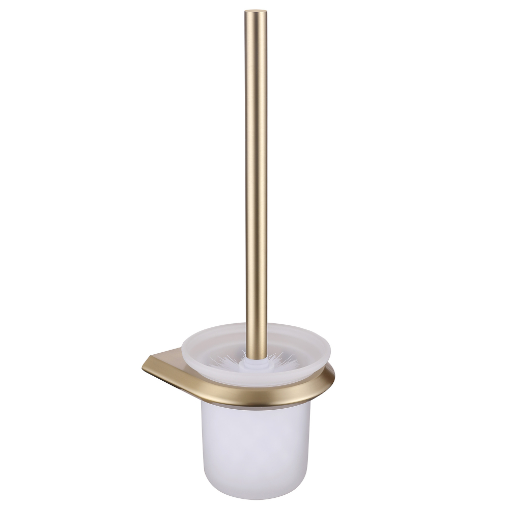 Щетка для туалета ABBER Nord AA1532G золото матовое в строительном магазине
