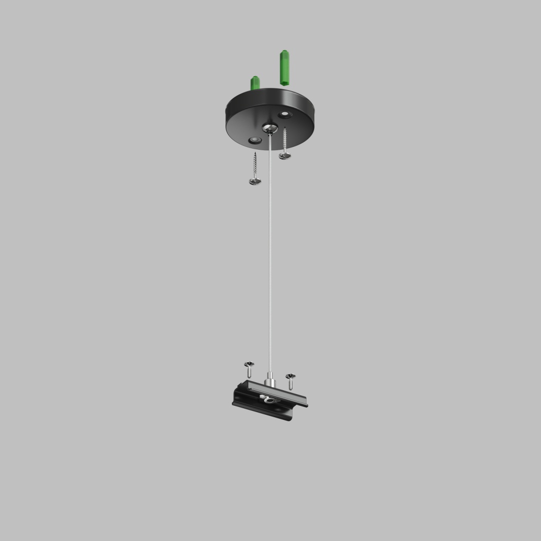 TR2106-BK Подвесное крепление для шинопровода SMART черный в строительном магазине