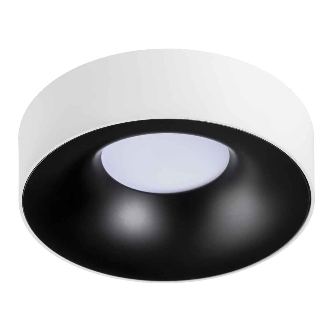 L01002720 Светильник LEVIGO MR16/HP16 ЧЕРНЫЙ/БЕЛЫЙ МАТОВЫЙ (010027+510020) в строительном магазине